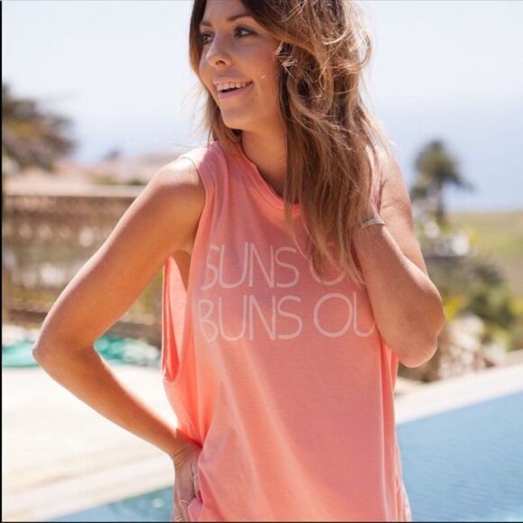 Show Me Your Mumu Suns Out Buns Out Tank Top - Picture 1 of 11